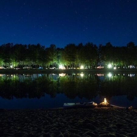 Badesee "HERTHA-SEE" - Bei Nacht