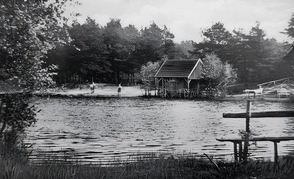 Hertha-See Geschichte